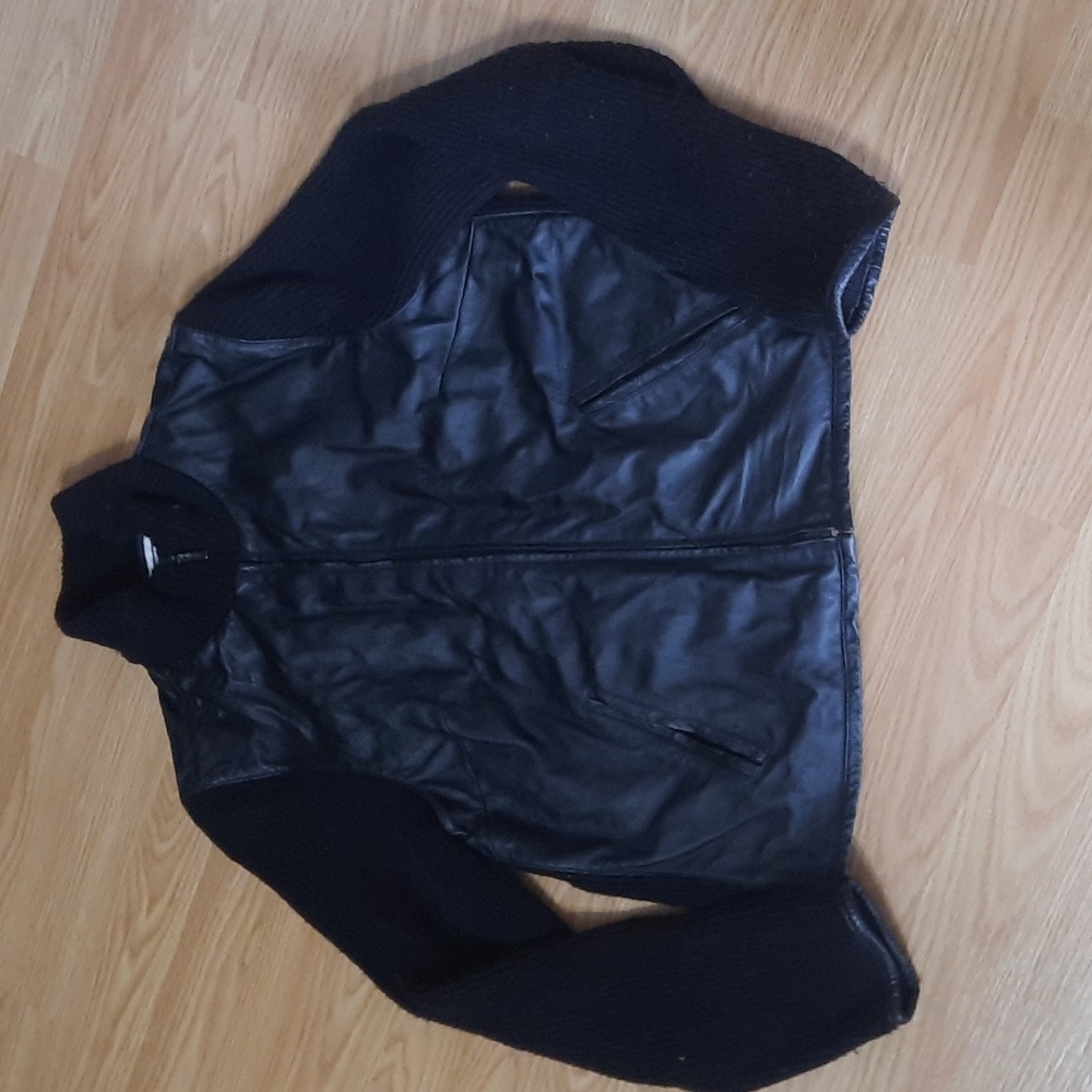 Leather jacket